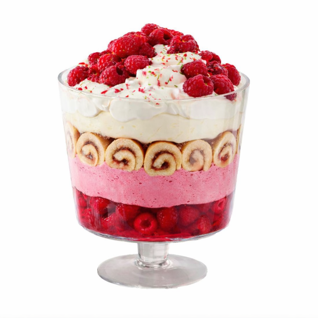 3L Glass Trifle Bowl