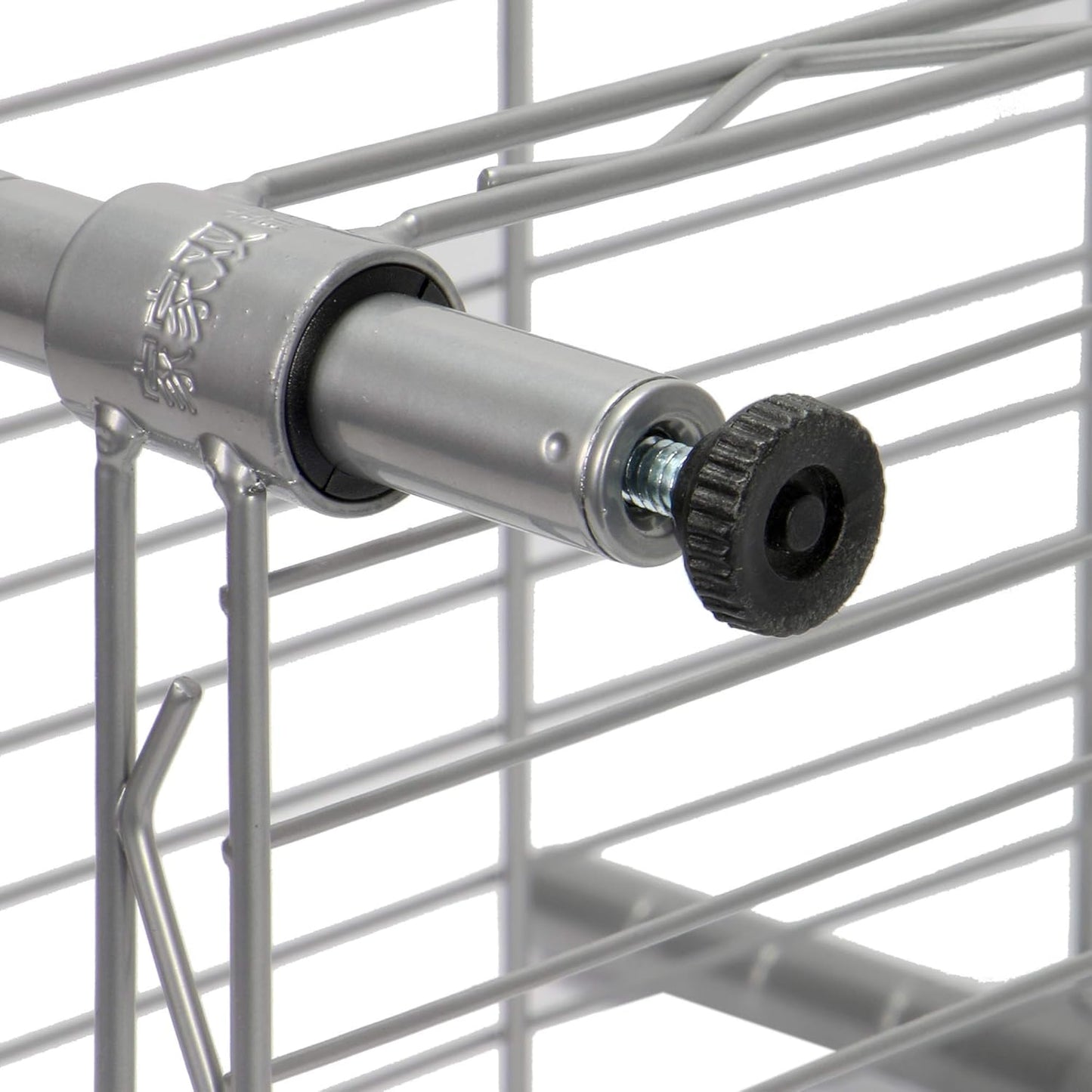 4 Tier Shelving Unit - Silver