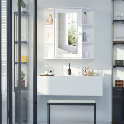 Wall Mounted Bathroom Cabinet w/ Mirror