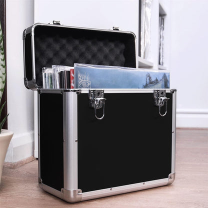 Vinyl LP 12" Heavy Duty Lockable Storage Box