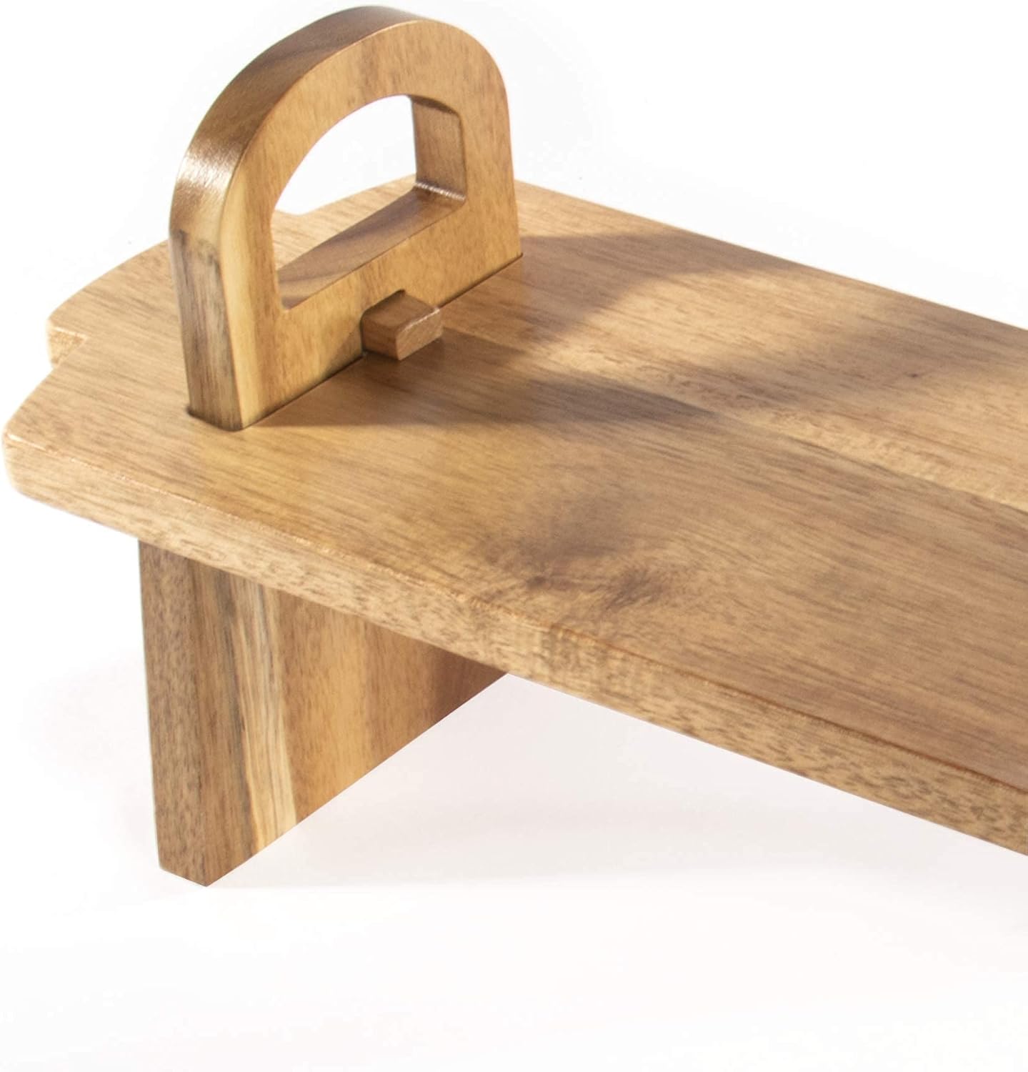 Acacia Wood Raised Serving Platter - Small