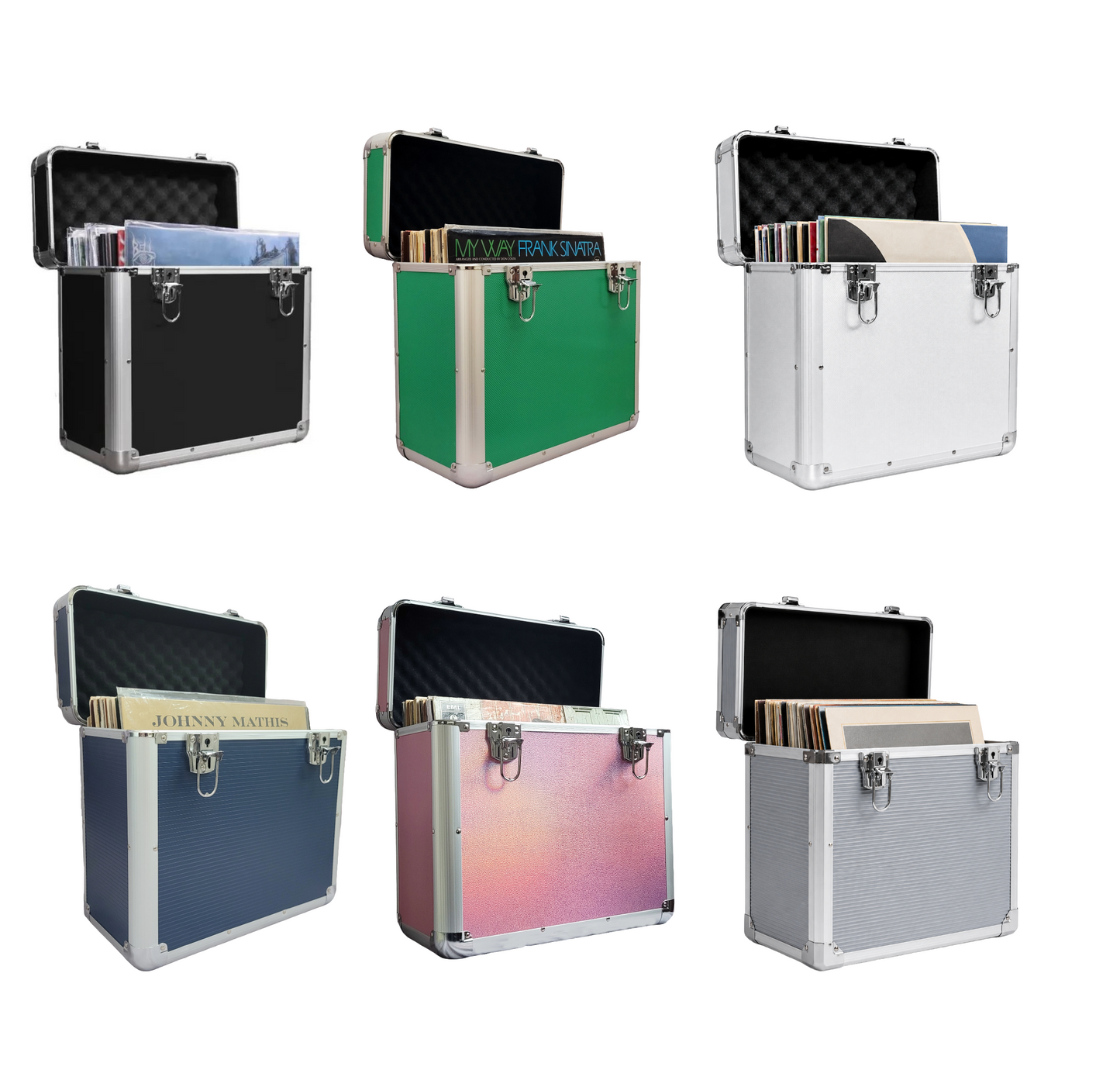 Vinyl LP 12" Heavy Duty Lockable Storage Box