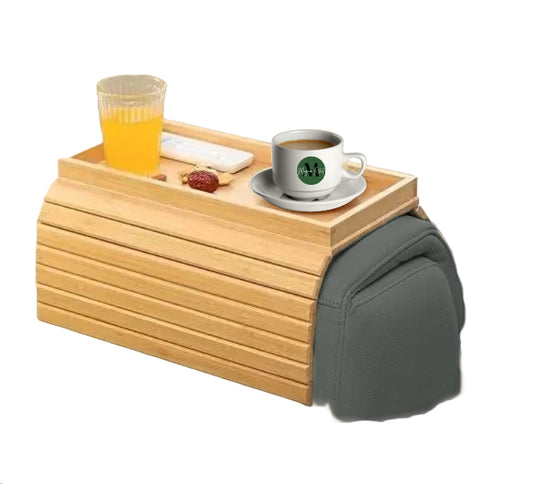 Bamboo Sofa Table Arm Rest Tray