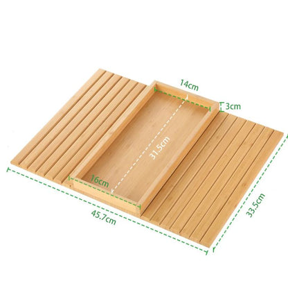 Bamboo Sofa Table Arm Rest Tray