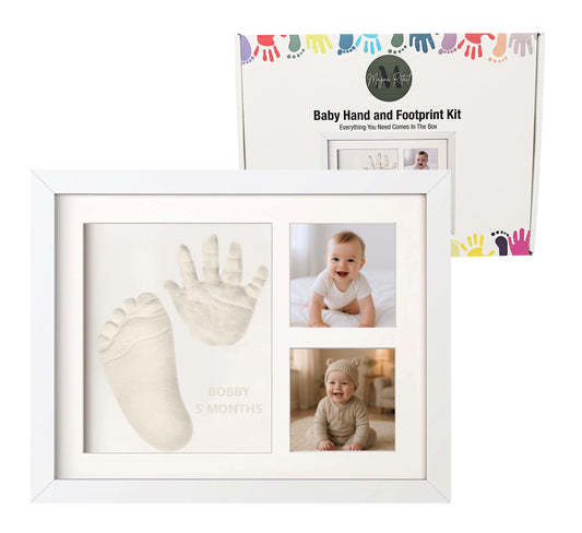 Baby Hand and Footprint Kit - White