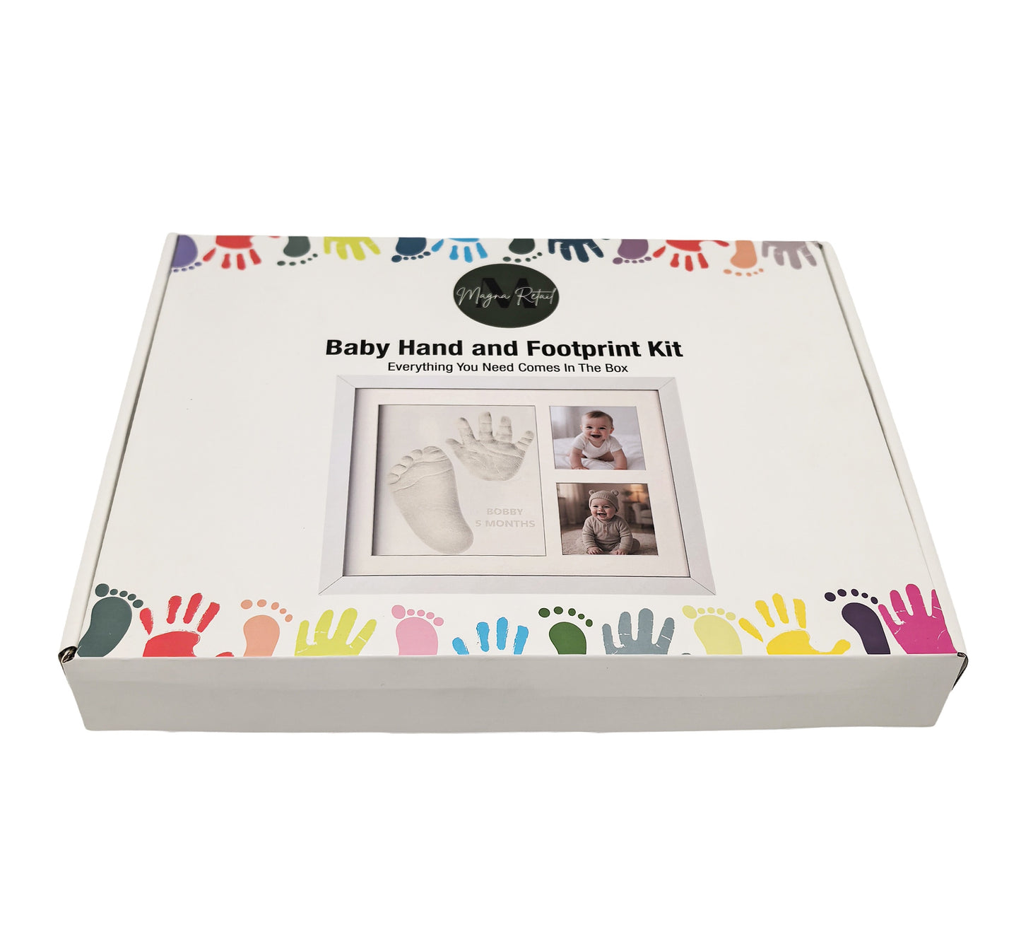 Baby Hand and Footprint Kit - White