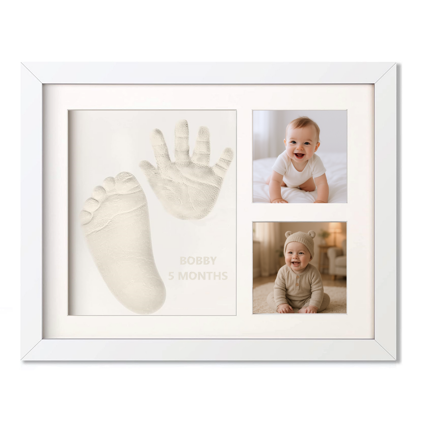 Baby Hand and Footprint Kit - White