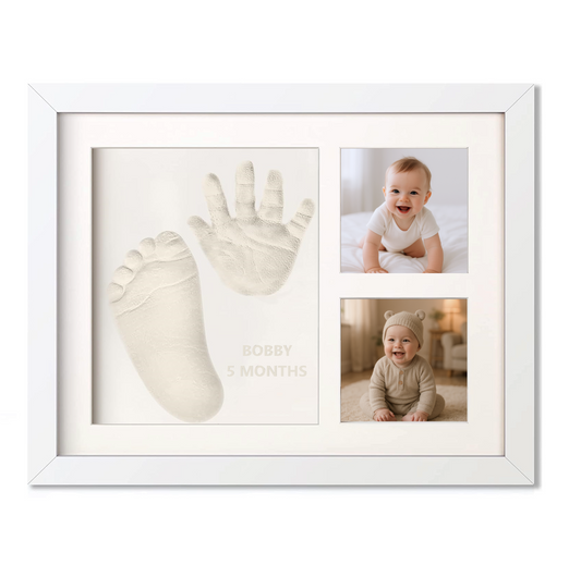 Baby Hand and Footprint Kit - White
