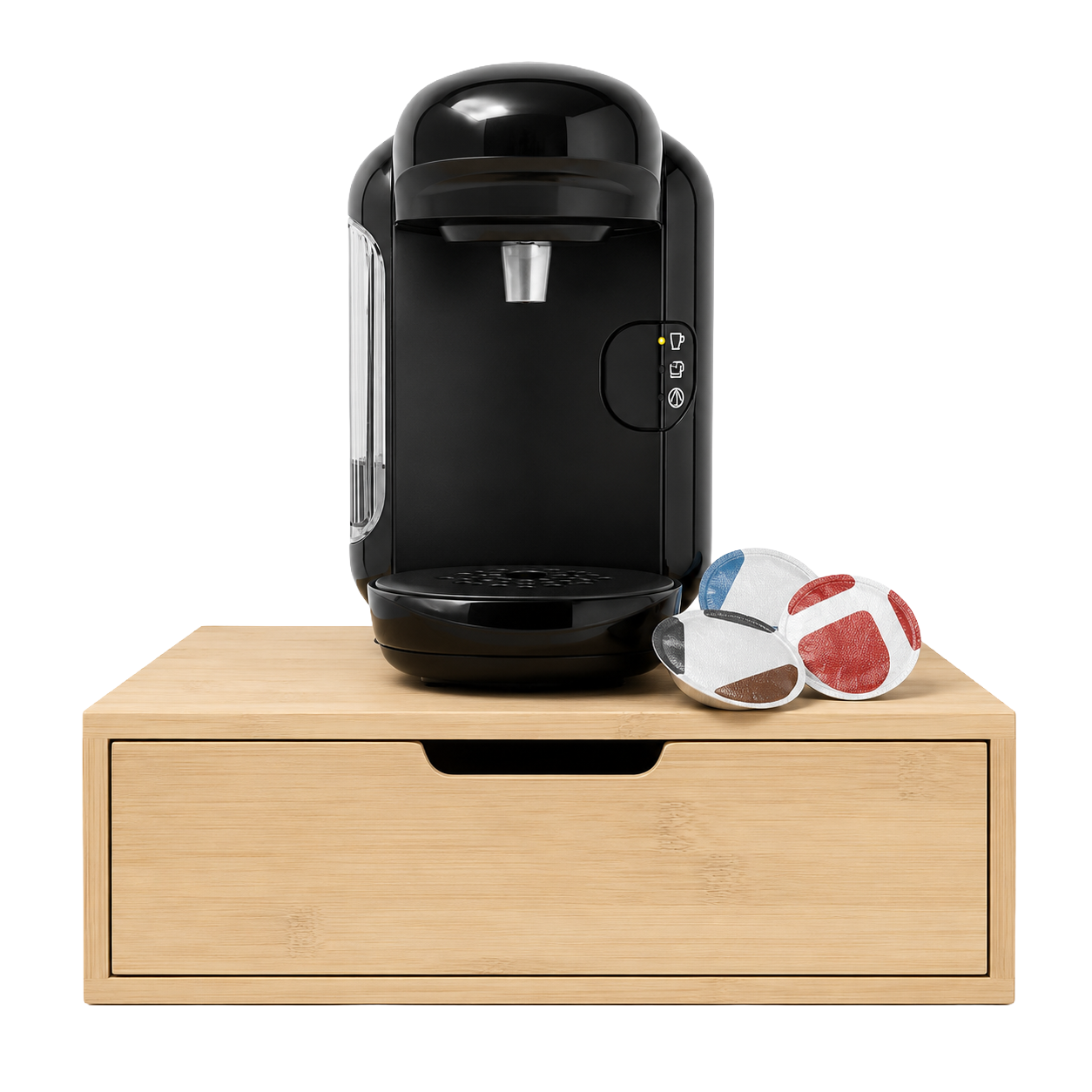 Bamboo 64 Tassimo Coffee Pod Drawer