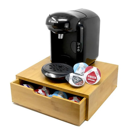 Bamboo 64 Tassimo Coffee Pod Drawer