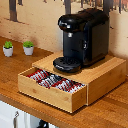 Bamboo 64 Tassimo Coffee Pod Drawer