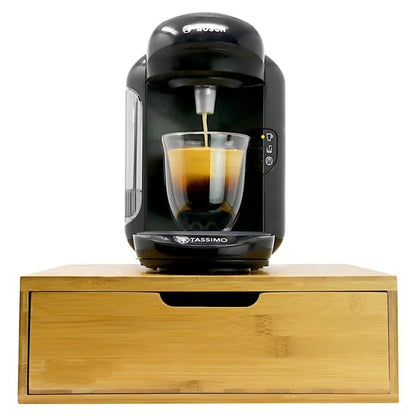 Bamboo 64 Tassimo Coffee Pod Drawer