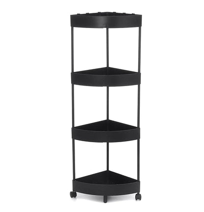 4-Tier Triangle Corner Trolley