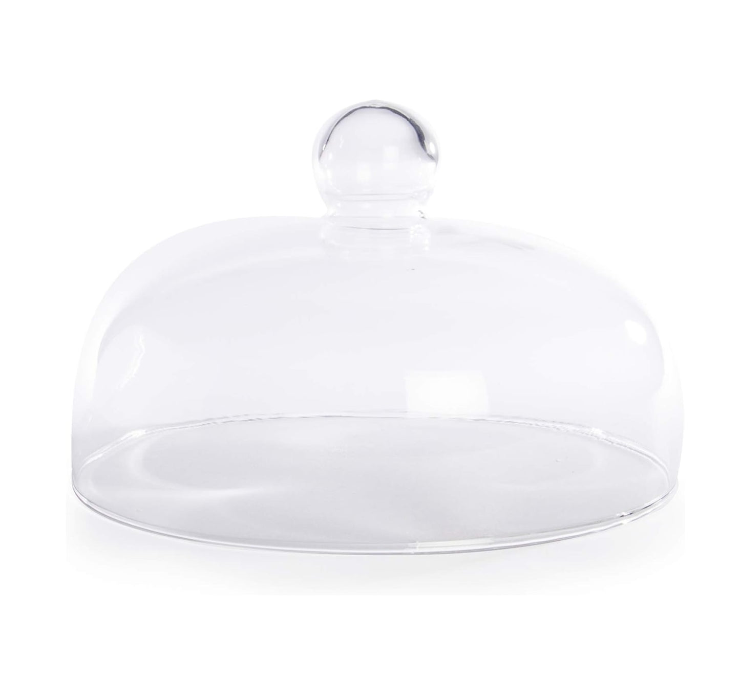 Ceramic Cake Stand with Glass Cover