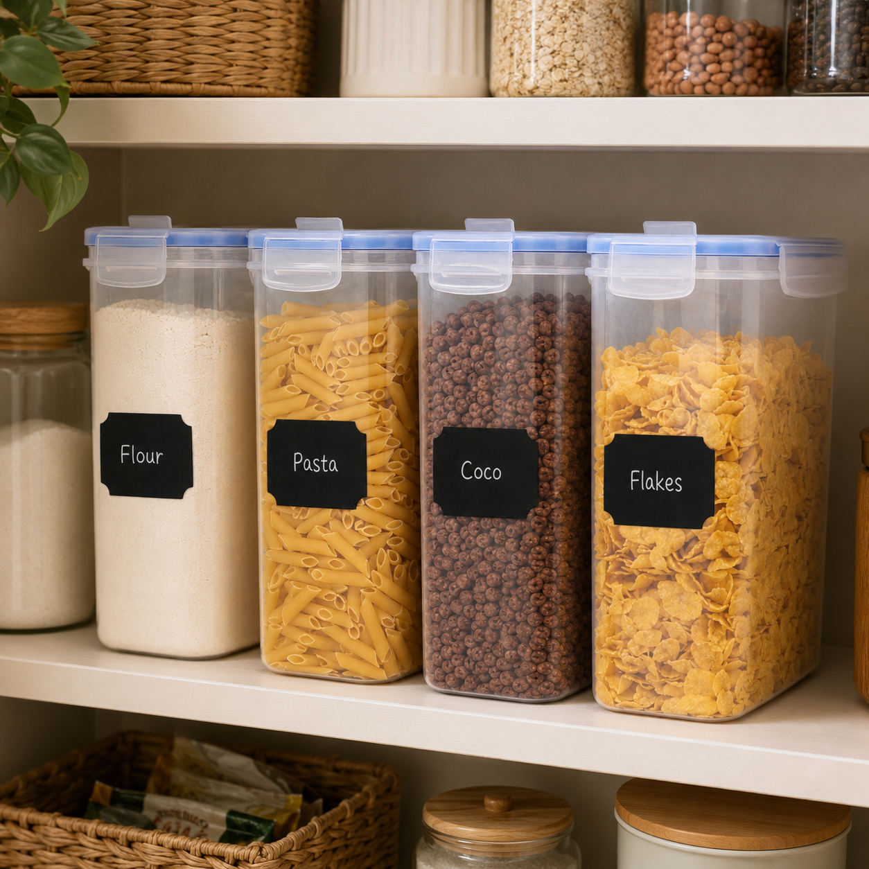 Cereal Containers 4.0L - Set of 4