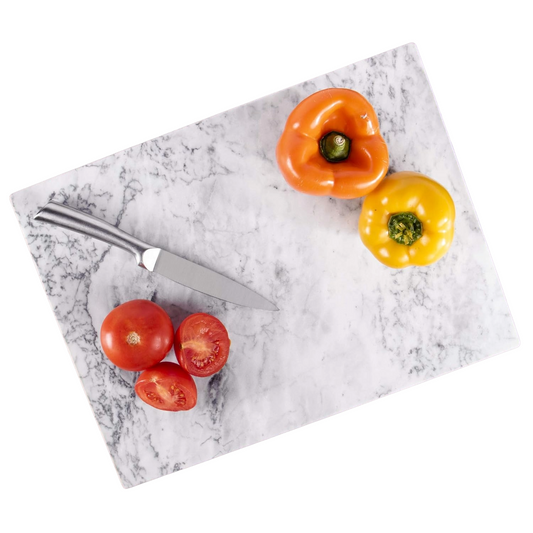 White Marble Chopping Board