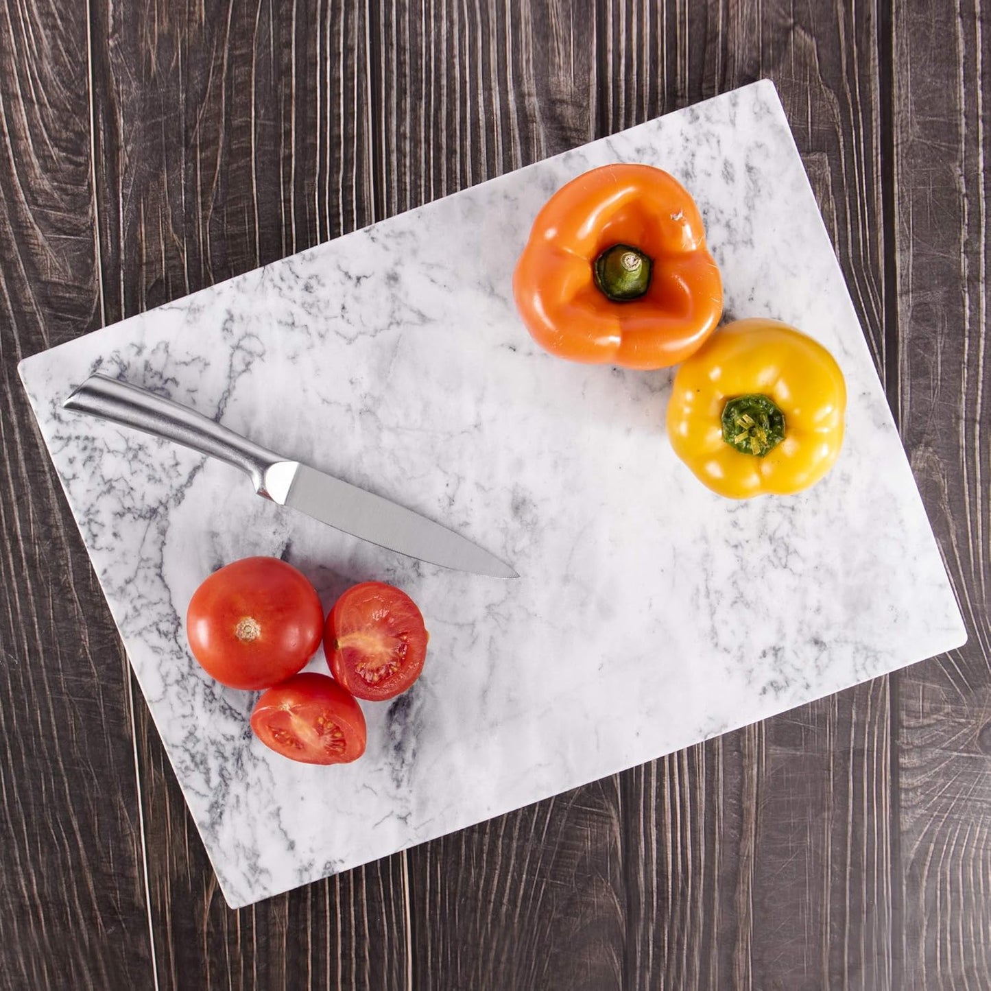 White Marble Chopping Board