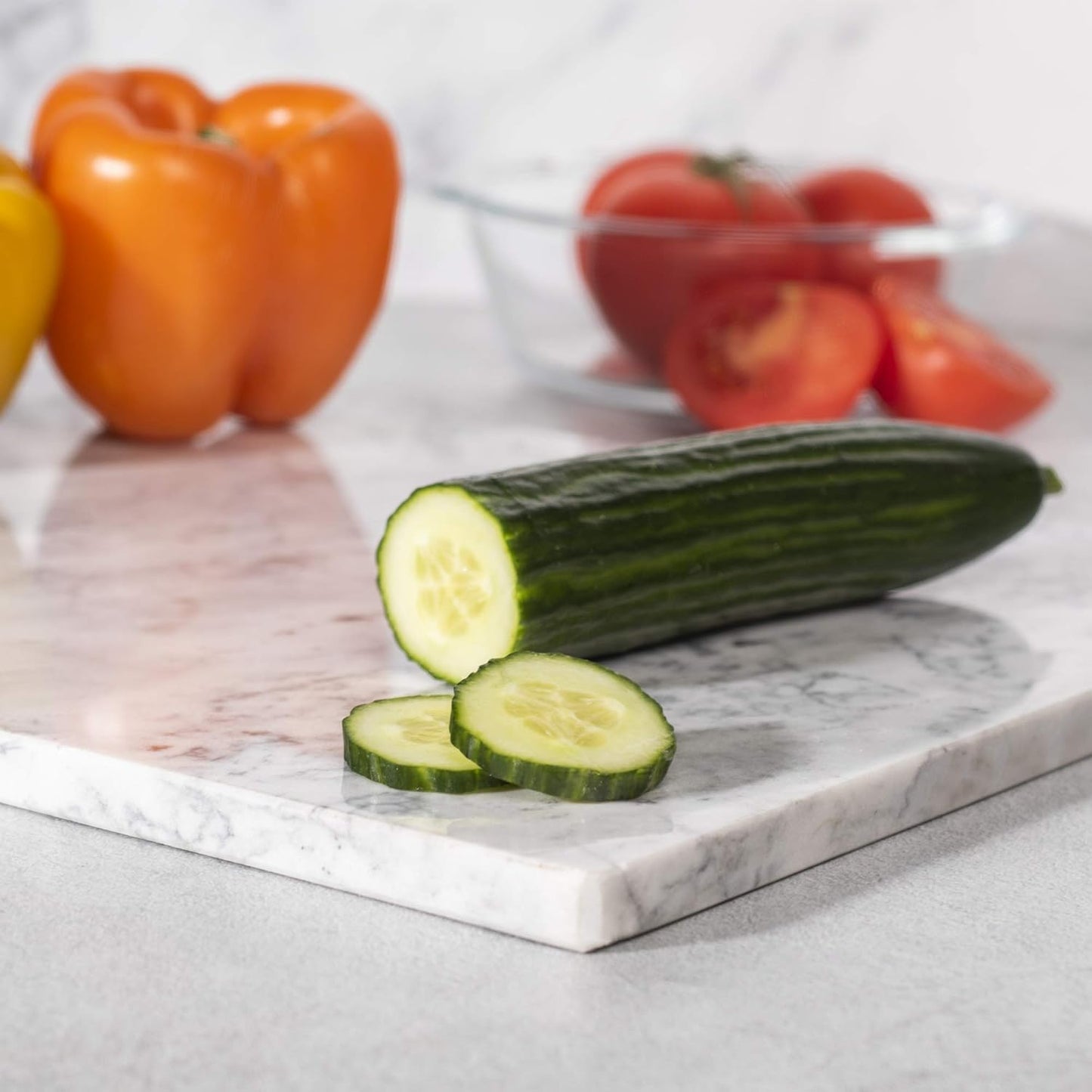 White Marble Chopping Board