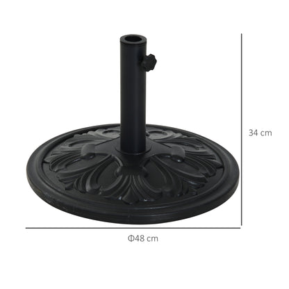 Round Heavy Duty Parasol Base