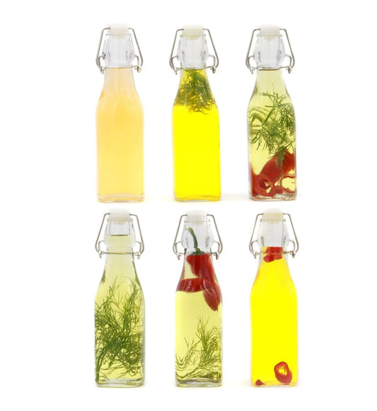 Clip Top Preserve Bottles 250ml - Set of 6