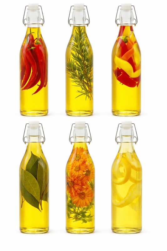 Clip Top Preserve Bottles 500ml - Set of 6