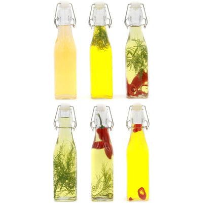 Clip Top Preserve Bottles 500ml - Set of 6
