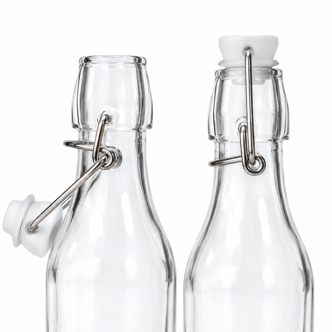 Clip Top Preserve Bottles 250ml - Set of 6