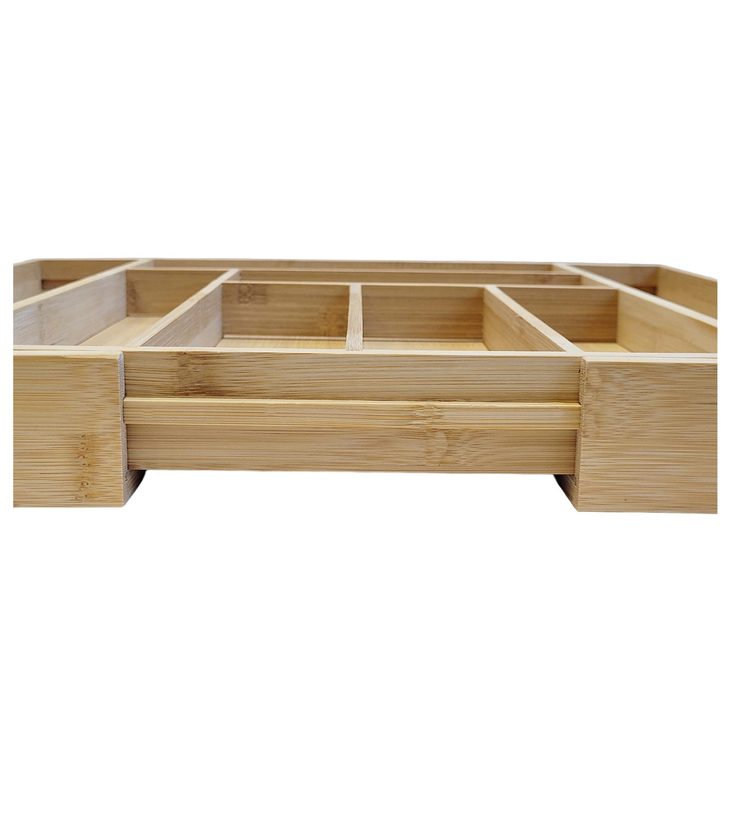 Extending Bamboo Cutlery Tray - Extra Large