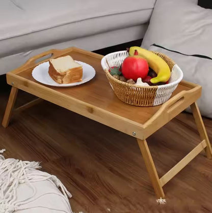 Bamboo Lap Tray with Folding Legs