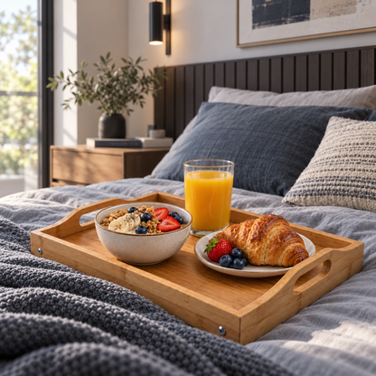 Bamboo Lap Tray with Folding Legs