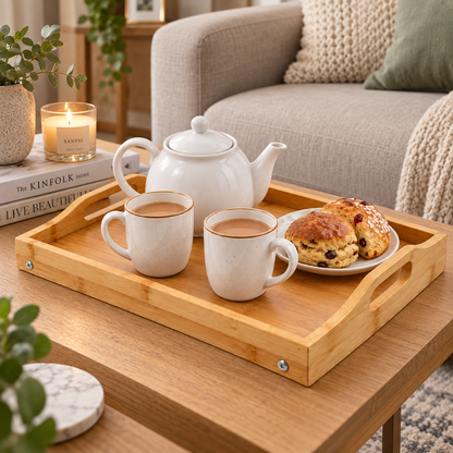 Bamboo Lap Tray with Folding Legs