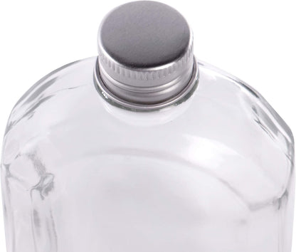 Glass Flask Bottles 200ml - Set of 10