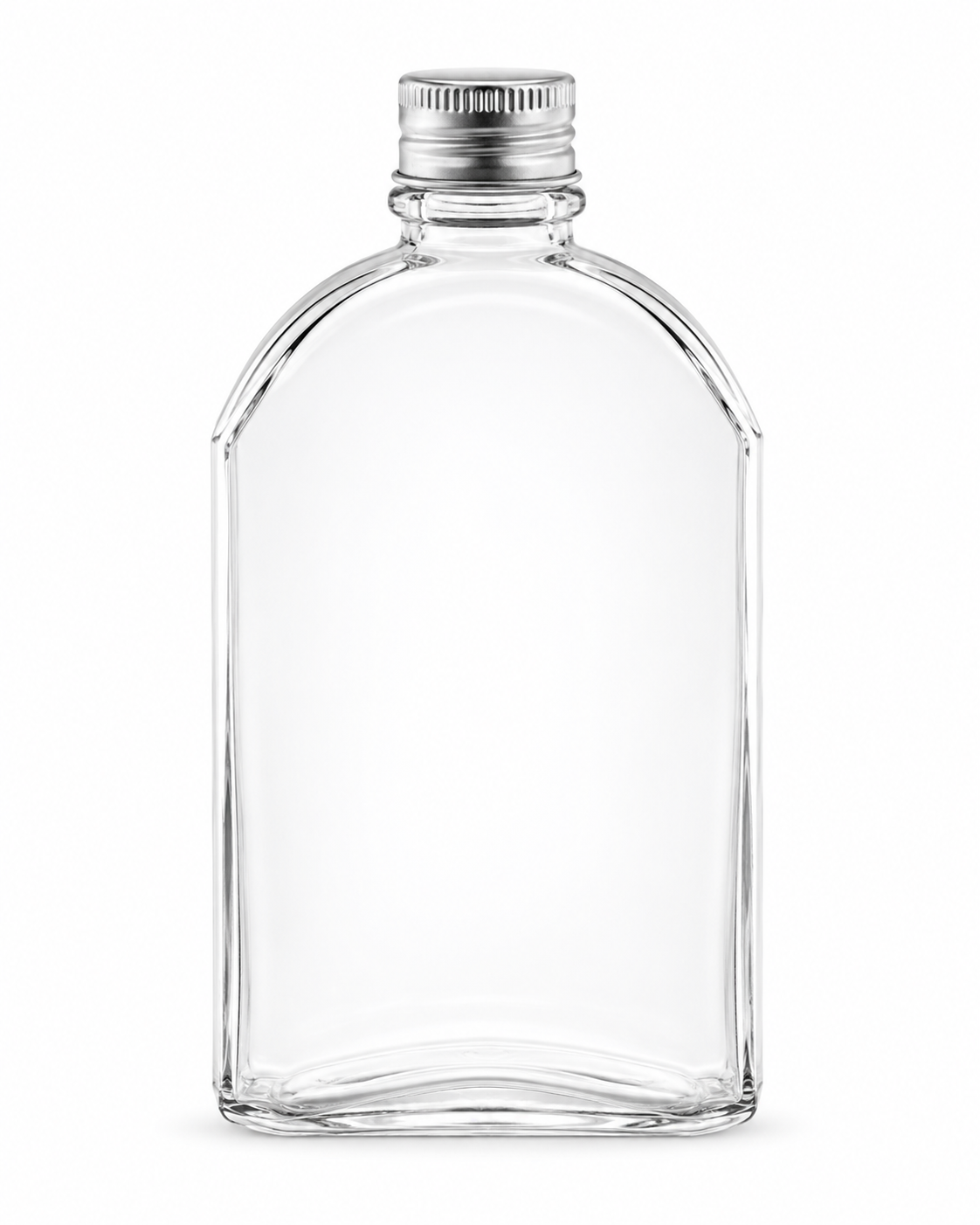 Glass Flask Bottles 200ml - Set of 10