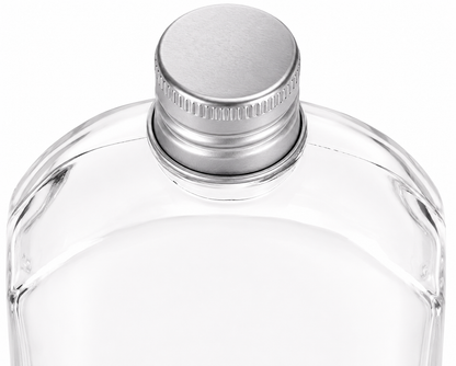 Glass Flask Bottles 200ml - Set of 10