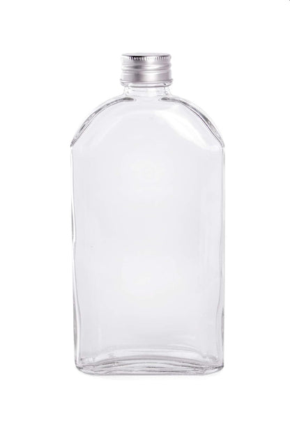 Glass Flask Bottles 350ml - Set of 10