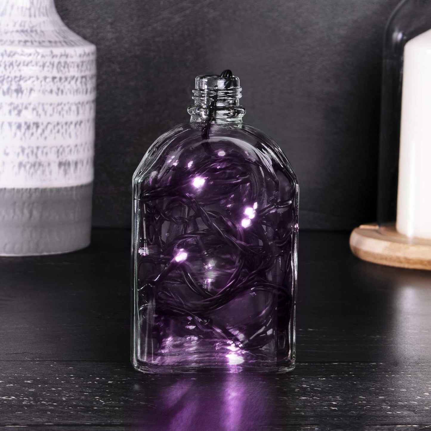 Glass Flask Bottles 350ml - Set of 10