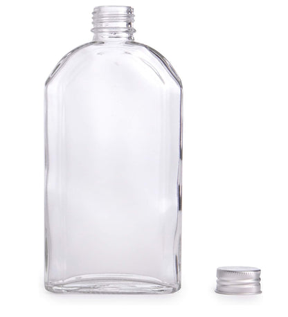 Glass Flask Bottles 350ml - Set of 10
