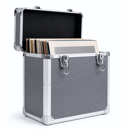 Vinyl LP 12" Heavy Duty Lockable Storage Box