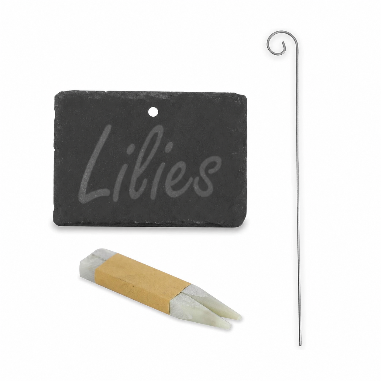 Slate Plant Hanging Labels - Set of 10