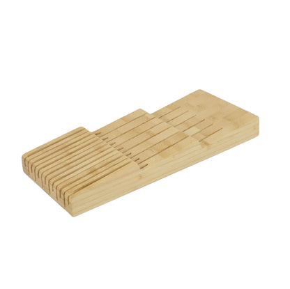 Bamboo In-Drawer Knife Block (13 Slots)