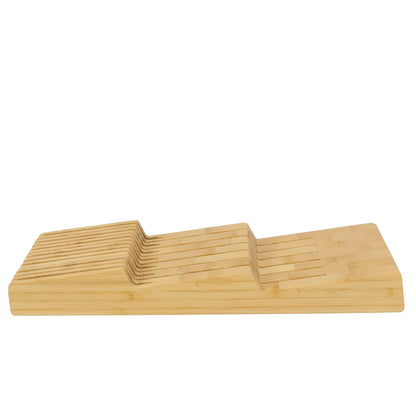 Bamboo In-Drawer Knife Block (13 Slots)