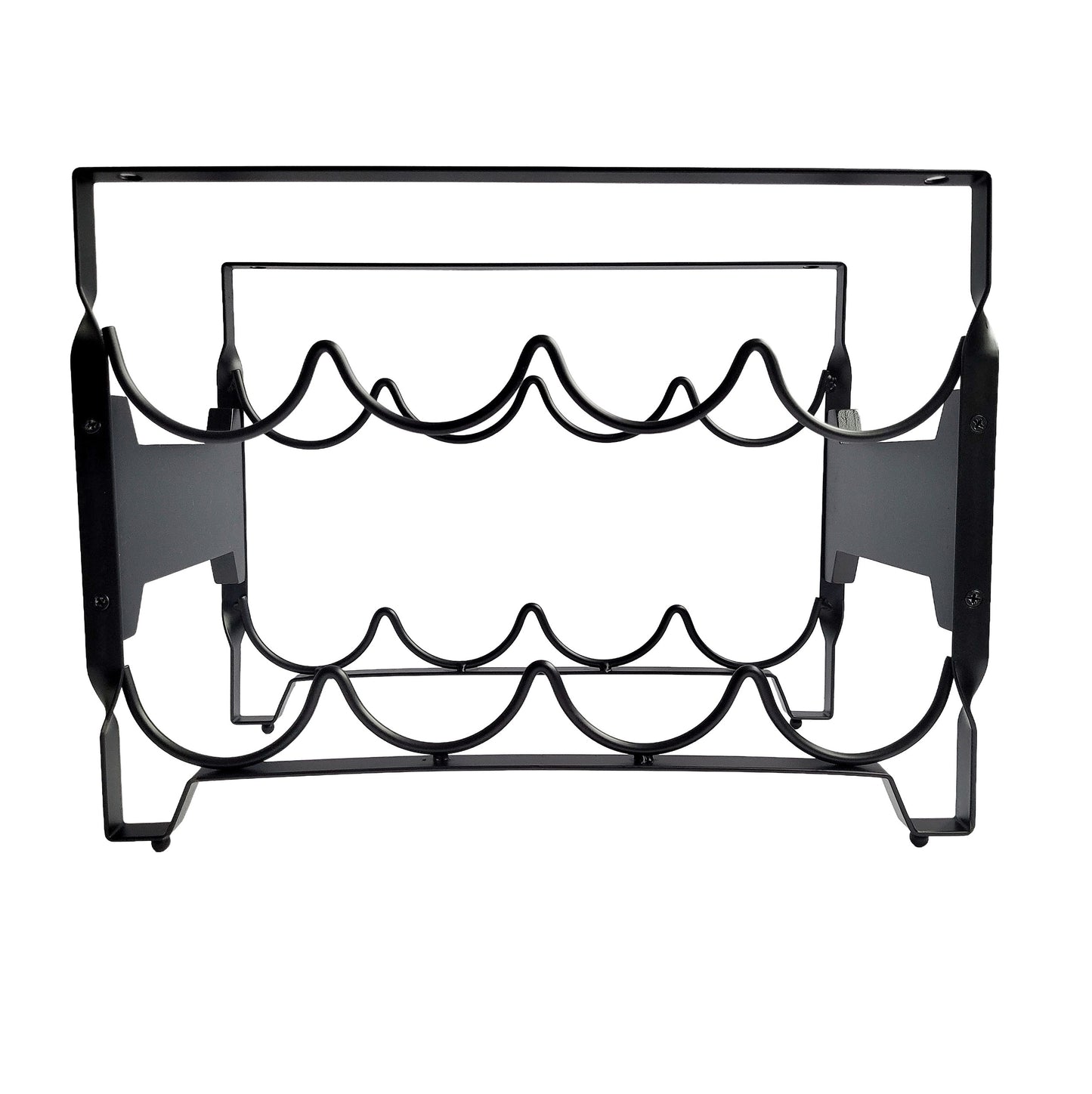 8 Bottle Metal Wine Rack