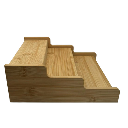 3-Tier Bamboo Extending Spice Rack
