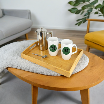 Bamboo Serving Trays - Set of 3