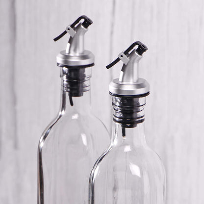 Oil and Vinegar Dispenser Bottles - 500ml Pack of 4
