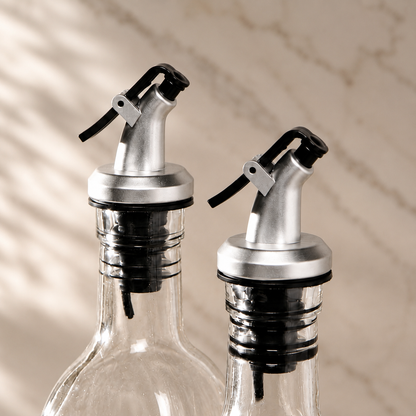 Oil and Vinegar Dispenser Bottles - 500ml Pack of 4