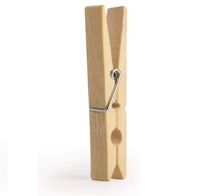 100 Bamboo 7.2cm Wooden Clothes Pegs