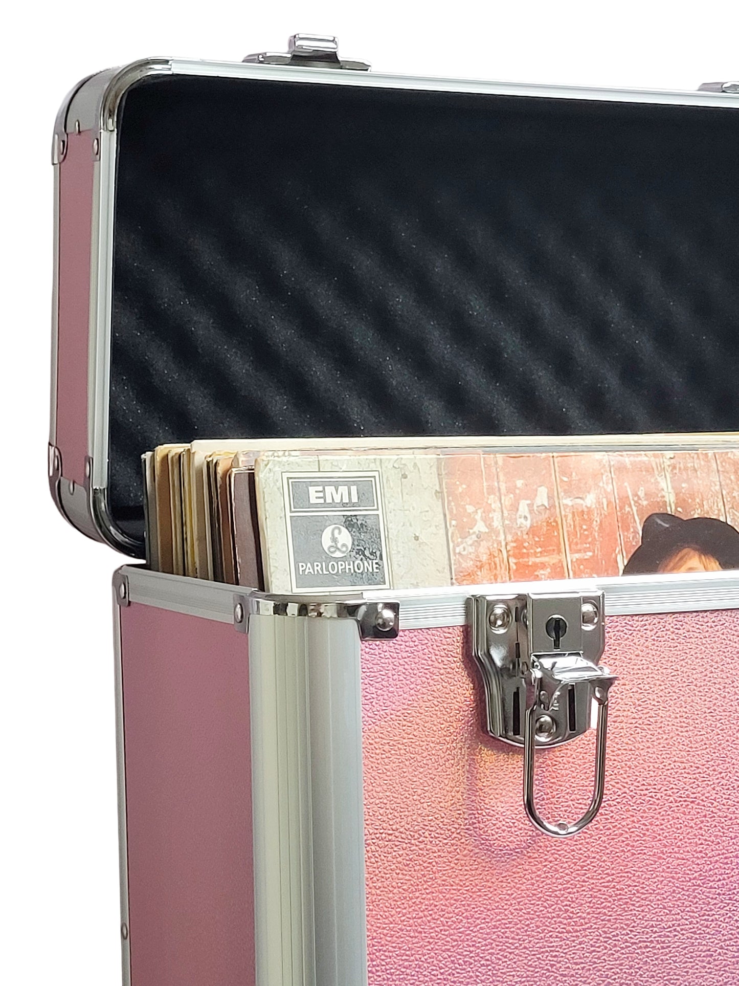 Vinyl LP 12" Heavy Duty Lockable Storage Box