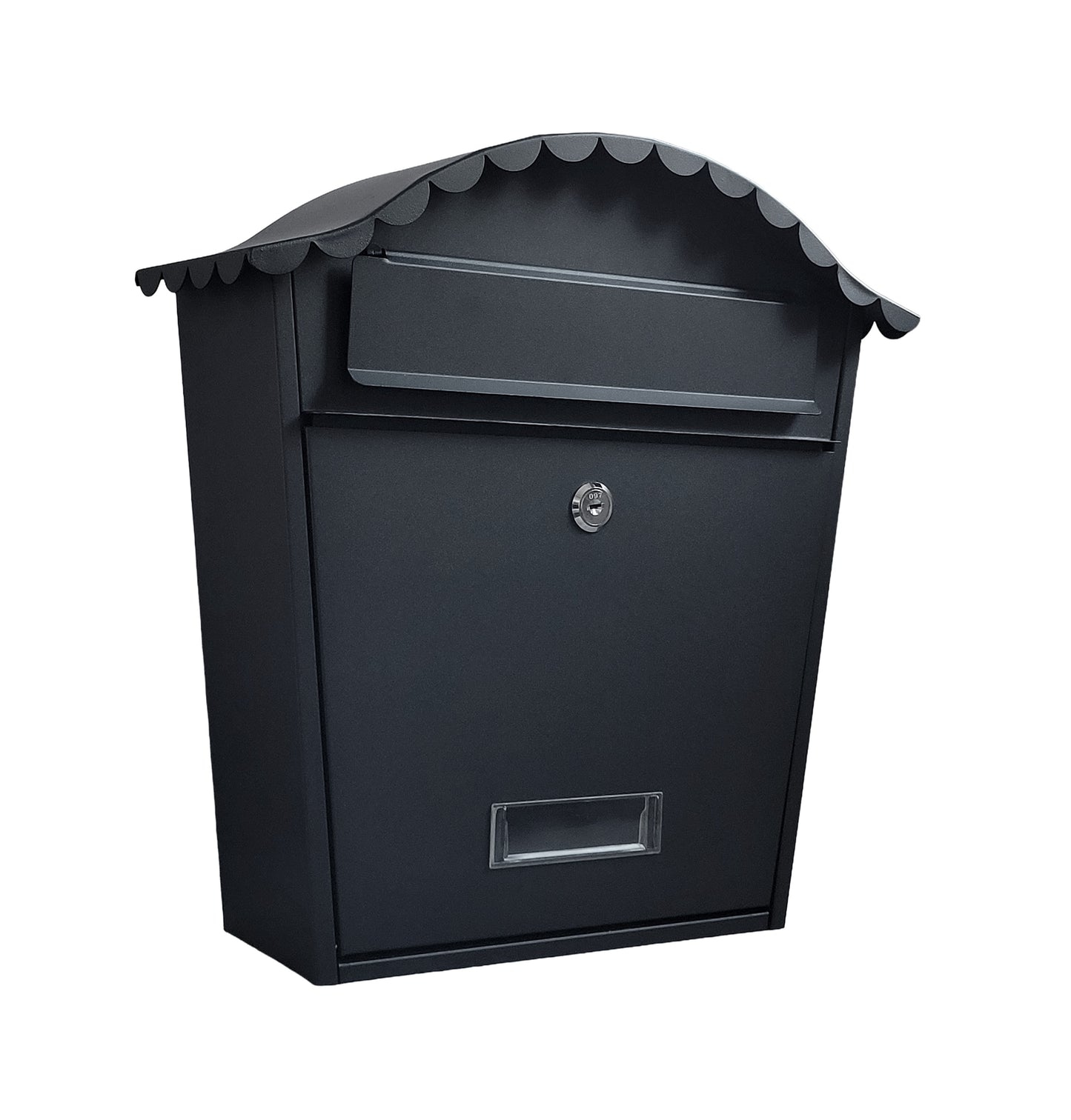 Outdoor Post Box - Matt Black