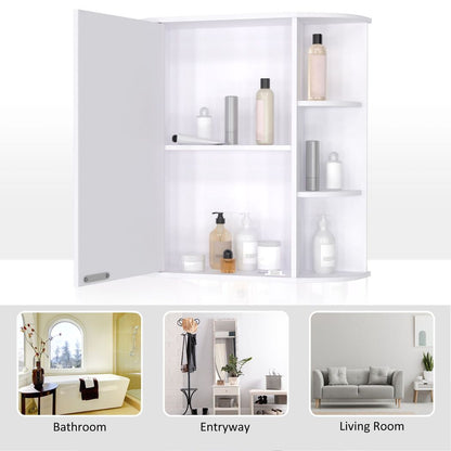 Wall Mounted Bathroom Cabinet w/ Mirror